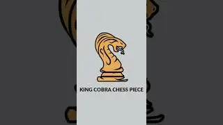 King Cobra Chess Piece Design
