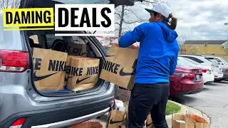 NAGBALIK NA ANG 30% OFF SA NIKE OUTLET - PINOY SNEAKER HUSTLE SA AMERIKA