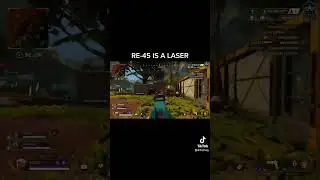 HOW TO LASER WITH THE RE-45 ON APEX LEGENDS #shorts #viral #fypシ #pvp #fyp #gaming #apexlegends