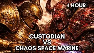 What Happens When Custodians Fight Chaos Space Marines in Warhammer 40k | WH40K Lore