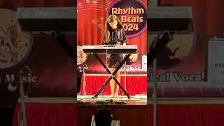 keyboard performance by our student
