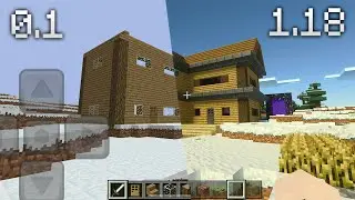 10 years of Minecraft PE evolution in 5 minutes.
