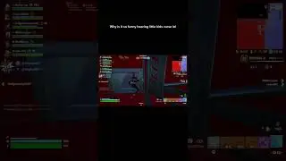 Nothings funnier than hearing a little kid curse lol #fortnite