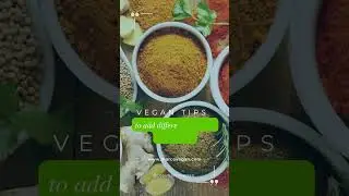 Spice Up Your Vegan Kitchen: Keeping a Variety of Spices for Diverse Flavors #shorts