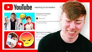 REACTING TO REACTION VIDEOS REACTING TO ME...