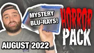 MYSTERY HORROR Blu-rays! | Horror Pack August 2022 Unboxing