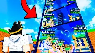 ¡Pasé 24 HORAS AFK con BRAINROTS ADMIN en ESCAPA del TSUNAMI por BRAINROTS!