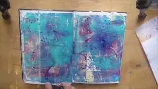 Art Journal - Layering Technique