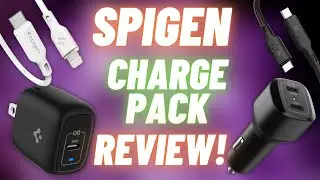 Spigen PowerArc Review! MFi Certified Cable, Car Charger, Power Brick + MORE!