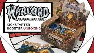 Cracking Our First Packs of the Warlord CCG!