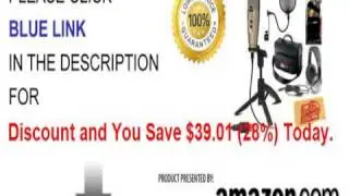 CAD U37 USB Studio Recording Microphone Bundle with Gator GM-4 Padded Mic Bag Headphones