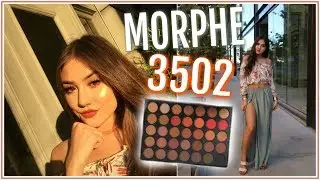 MORPHE 35O2 PALETTE MAKEUP TUTORIAL & REVIEW ♡ Adyel Juergensen