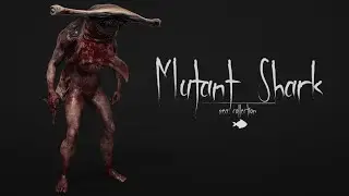 Mutant Shark | Sea Creatures Collection | Unreal Engine 4/5 (FAB) and Unity horror character