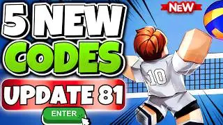 *NEW CODE* ALL WORKING UPDATE 81 CODES FOR VOLLEYBALL LEGENDS ROBLOX AUGUST 2026 | VBL CODES