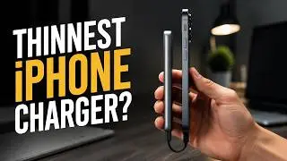 Thinnest Power Bank with Built-In Apple Lightning Cable Review