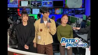 Maymay, Emilio, AC, at Roja cast nakigulo sa TVP Express | Patrol ng Pilipino