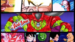 Saiyan Saga Takes On Red Zone Cell Max *NO ITEM* | DBZ: Dokkan Battle (Global)