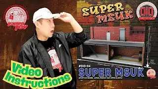 Игрушечная лапша Ramen DioRamen #DIO-04 SUPER M.U.S.K. Инструкция по сборке.