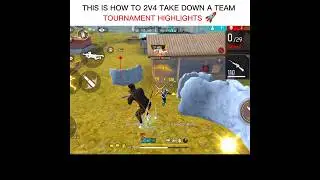 2vs4 Clutch ☠️ Tournament Highlights Free Fire India 🇮🇳🚀