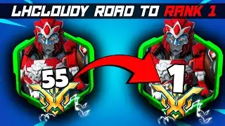Райнхардт 55-го ранга в действии &mdash; LhCloudy! [Overwatch 2, 18 сезон, топ-500]