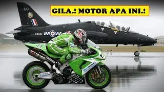 Biikin Melongo.! 10 MOTOR TERCEPAT DI DUNIA 2018 - Uji Balap Dengan JET (Pesawat Tempur)