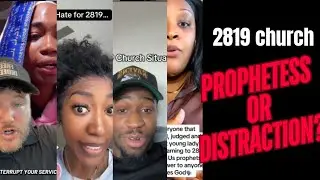 PROPHETESS INTERRUPTS 2819 CHURCH SERVICE &mdash; MOVE OF GOD OR OUT OF ORDER?