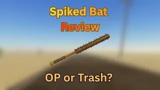 Spiked Bat Review | A Dusty Trip Roblox