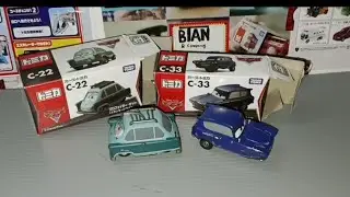 Литые автомобили Tomica Disney Cars, Zundapp и Tomber