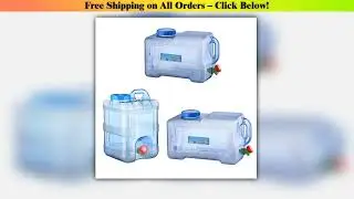18/20/22L Car Water Buckets Food Grade Water Storage Tanks Driving Pure Car Water Tank Container