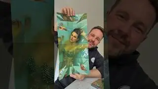 TAYLOR SWIFT THE LIFE OF A SHOWGIRL CD UNBOXING 🧡💚 #shorts