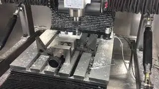 DIY Fixed Gantry Mill First Cuts Teaser