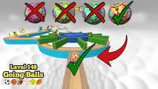 🏈Going Balls ; Super Speed Run Hard Walkthrough | Level 148 || los game || Arbaz Guru Gaming |
