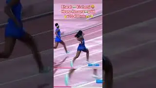 Bharat🇮🇳ki sherni Heena Rezoana won gold🥇400mtr😱#athlete #viralshorts #trending #running #viral