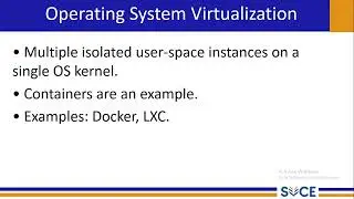 CS22051  Virtualization Techniques