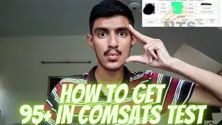 95+ In Comsats NTS || How to Prepare NTS NAT test? || Tips to solve Nts