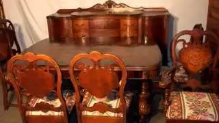 Antique dining room furniture