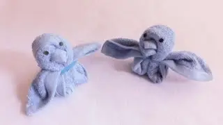 Towel Art Folding - How to Fold Washcloth into Birds | Towel Animals | Cruise Ship Towel Creations |