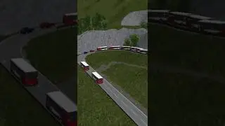 #omsi 2 funny moments: Traffic Jam in Smarden UK. When the ai can't get past eachother