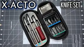 HOBBY KNIFE SET - X-ACTO BASIC PRECISION KNIFE SET - QUICK LOOK!
