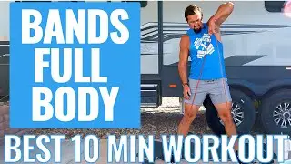 The BEST 10 Min Full Body Resistance Band Workout PERIOD