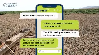 An insight into Climate change induced Social inequality statistics - Message by SC89 Participants.
