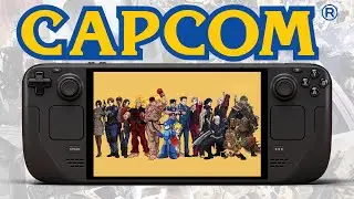 Capcom Studio on Steam Deck — 120 Games Performance Test