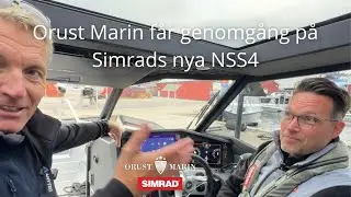 ORUST MARIN f&aring;r genomg&aring;ng p&aring; SIMRADS NYA GPS - NSS4