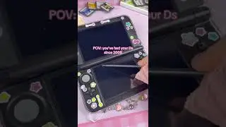 Can anyone else relate🤣#sanrio #3dconsole #gaming #nintendo #nintendods #3ds #gamergirl #nostalgia