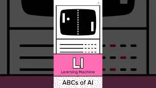 Let&rsquo;s dive into the ABCs of AI! L stands for Learning Machine! #AI #AIforkids #ABCsofAI #codeforkids