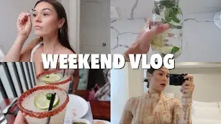 WEEKEND VLOG: decorating/projects around my house, new camera + more!