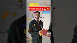 Office Table Tennis Championship 🏓🏆 | Table Tennis | Corporate Life | Corporate Fun | #funfriday