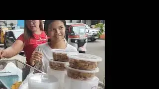 Street Food In Pagadian City: Fried Spanish Peanuts And Garlic Peanuts