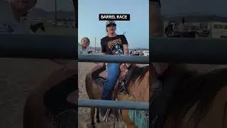 Barrel Race #horse #rodeo #viral #funny #lol #fyp #shorts #reels #tiktok #barrelracing #laugh #jk