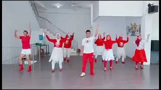 Tetap Merdeka - Line Dance / Demo by 7Gym & Studio Palembang